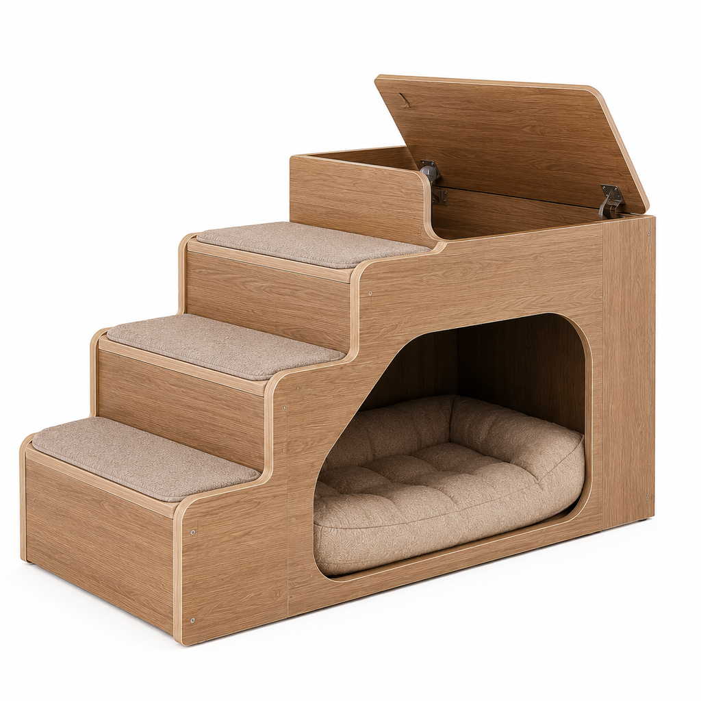 navioralife™ StepSnug Pet Staircase &amp; Bedside Retreat