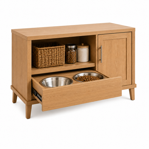 navioralife™ BarkBar Hidden Dog Feeding Console