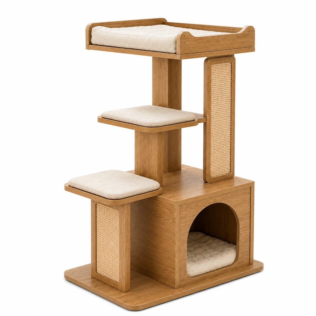 navioralife™ PurrPerch Window Lounge & Climbing Tower